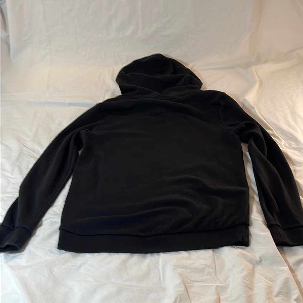 PINK Victoria's Secret Black Zip-Up Hoodie Size XS - Picture 8 of 12